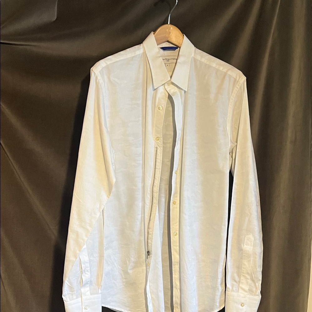 Elegant Cream Dress Shirt for Men